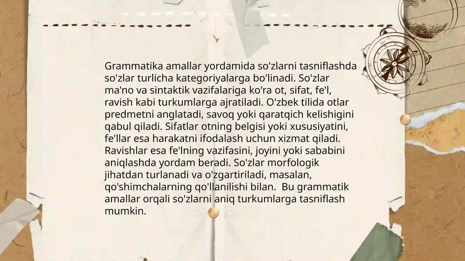 So’z turkumini o’rganishda grammatik o’yinlardan foydalanish 4