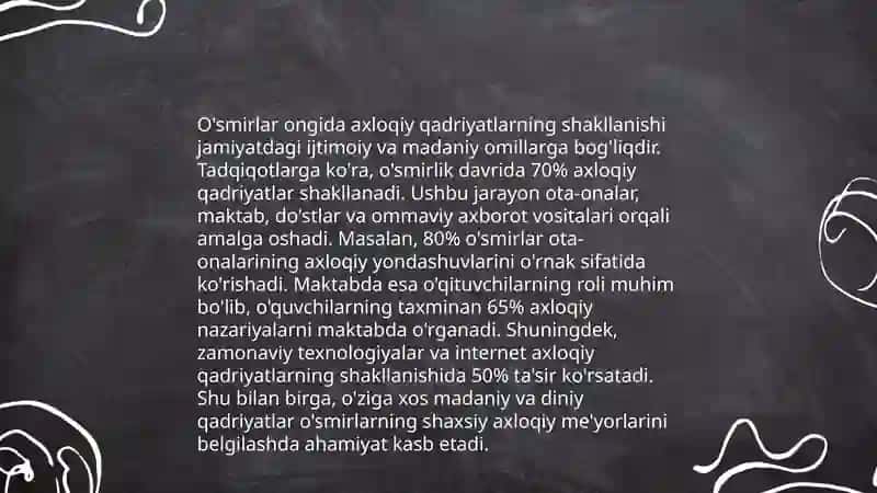 O'smirlik davrida axloqiy tushunchalarni tarkib topishi 4
