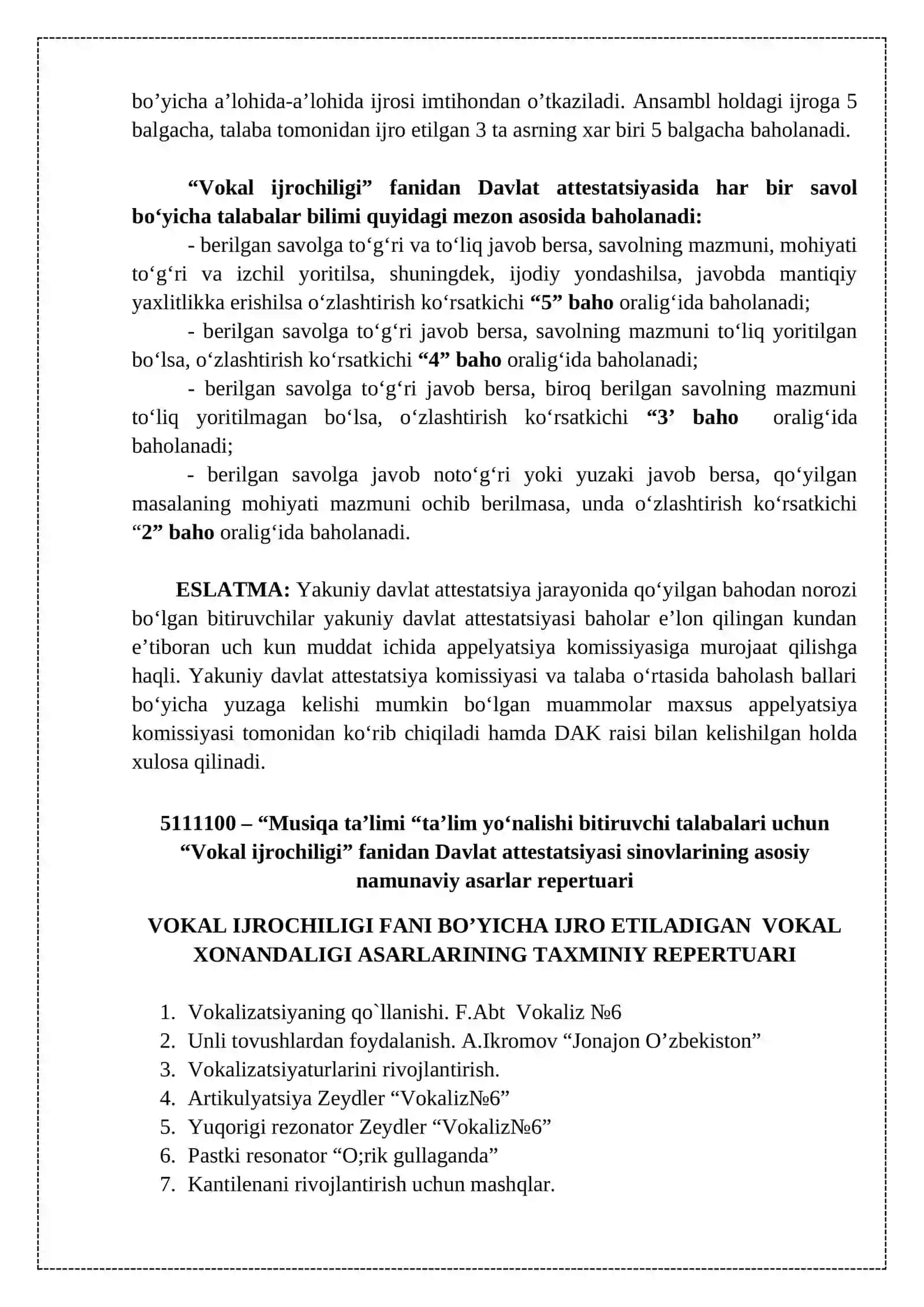 Davlat Attestatsiya Sinovlari Dasturi 4
