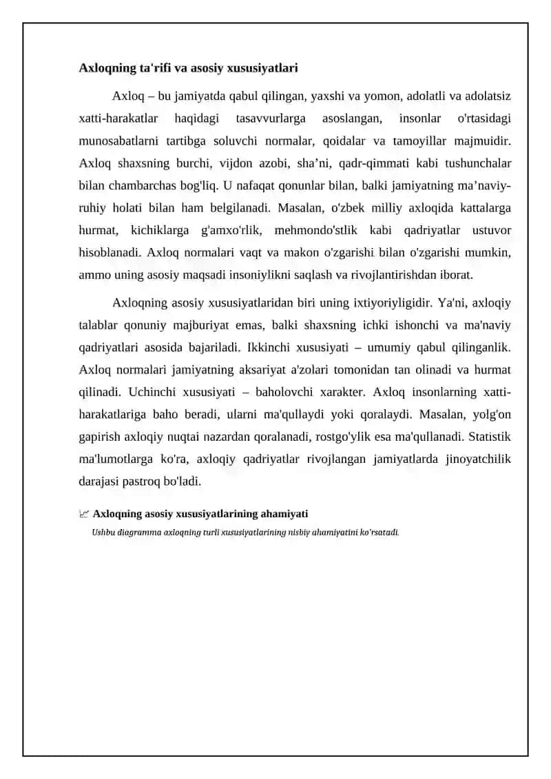 Etikaning mohiyati va ahamiyati 4