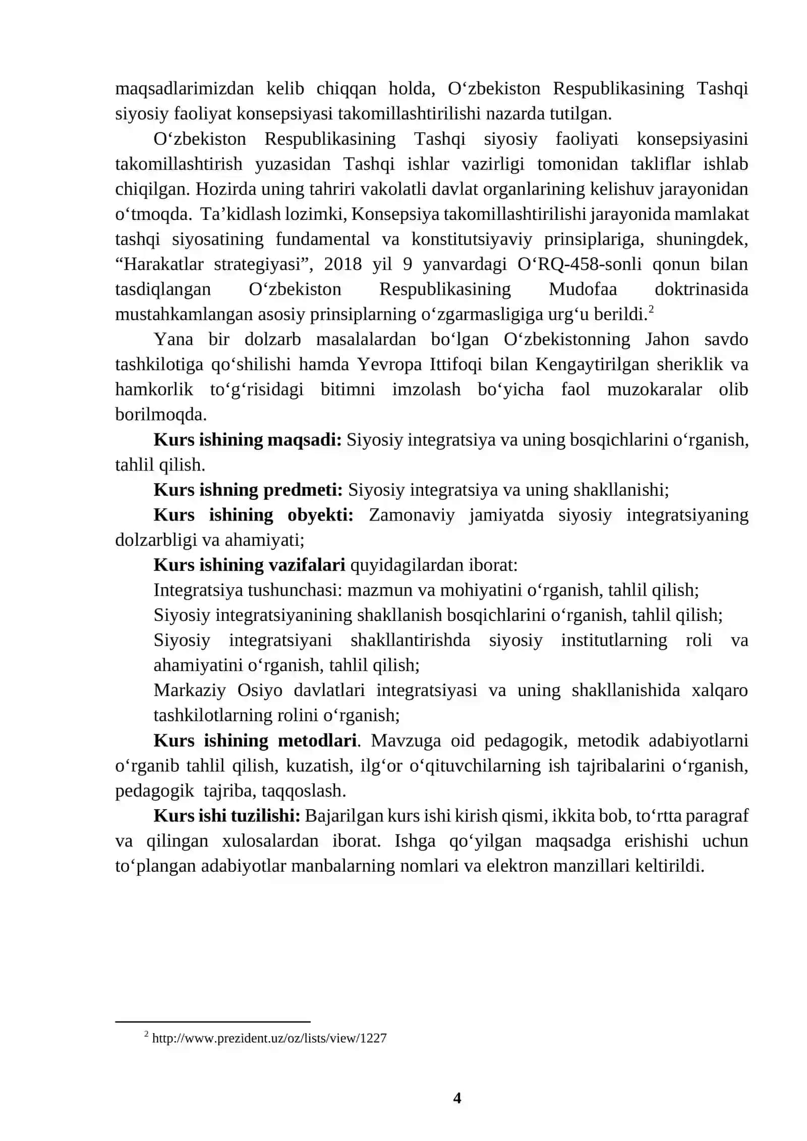 Siyosiy integratsiya va uning bosqichlari 4