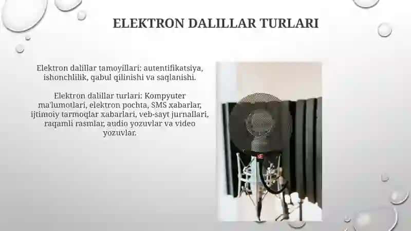 Elektron dalillar 4
