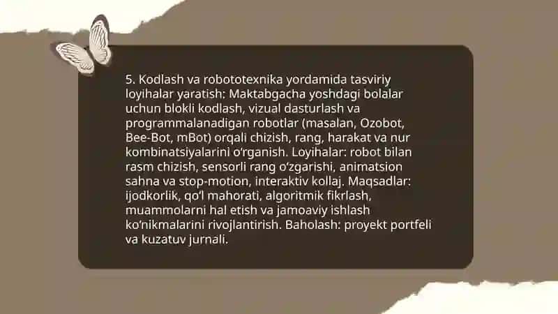 Maktabgacha ta'lim tashkilotlarida STEAM ta'lim texnologiyalari orqali tasviriy faoliyatni tashkil etish 4