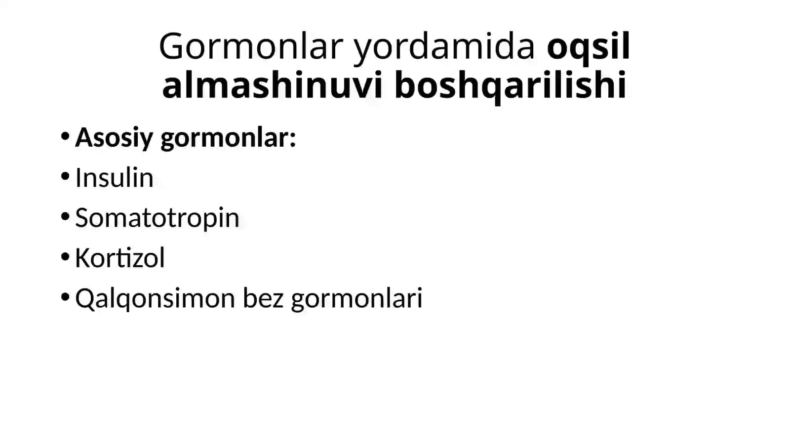 ENDOKRIN TIZIM BIOKIMYOSI 2 4