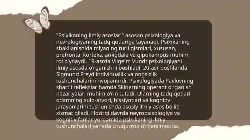 Psixika haqida umumiy tushuncha 4