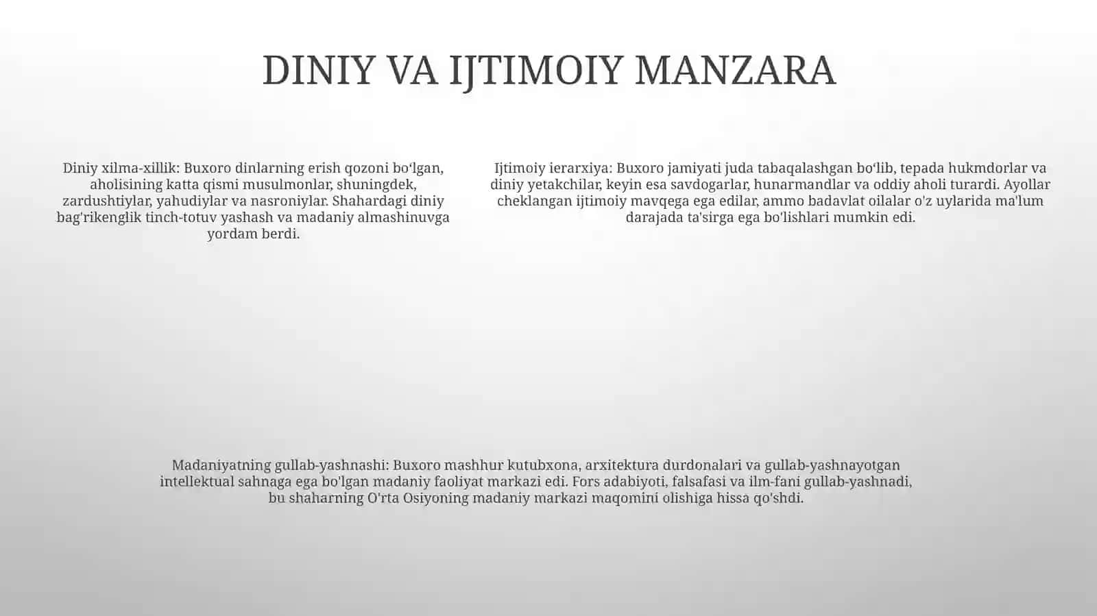 Islom Dining Paydo Bo‘Lishidagi Ijtimoiy-SiyosiyVaMadaniySharoitlar 4