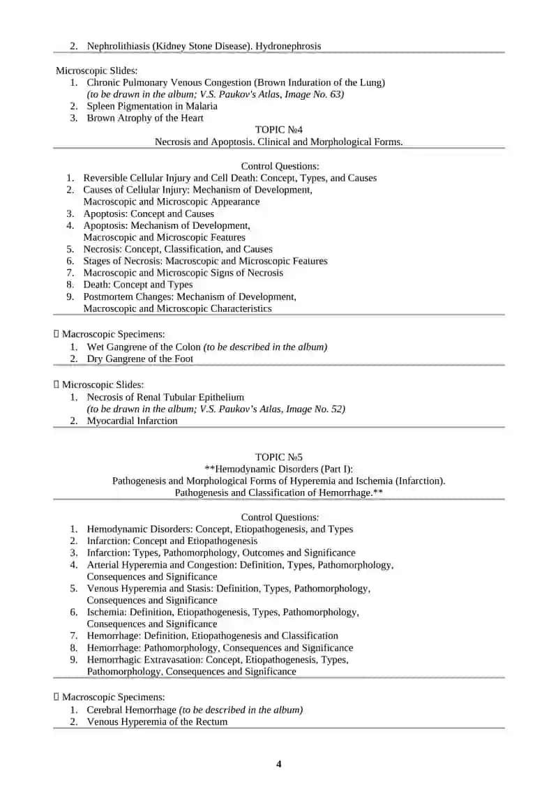 Introduction to Pathology 4