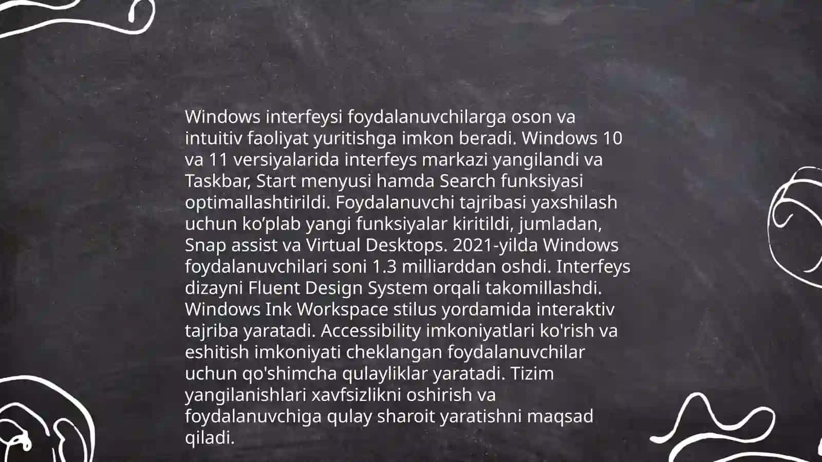 Windowsning standart dasturlari 4
