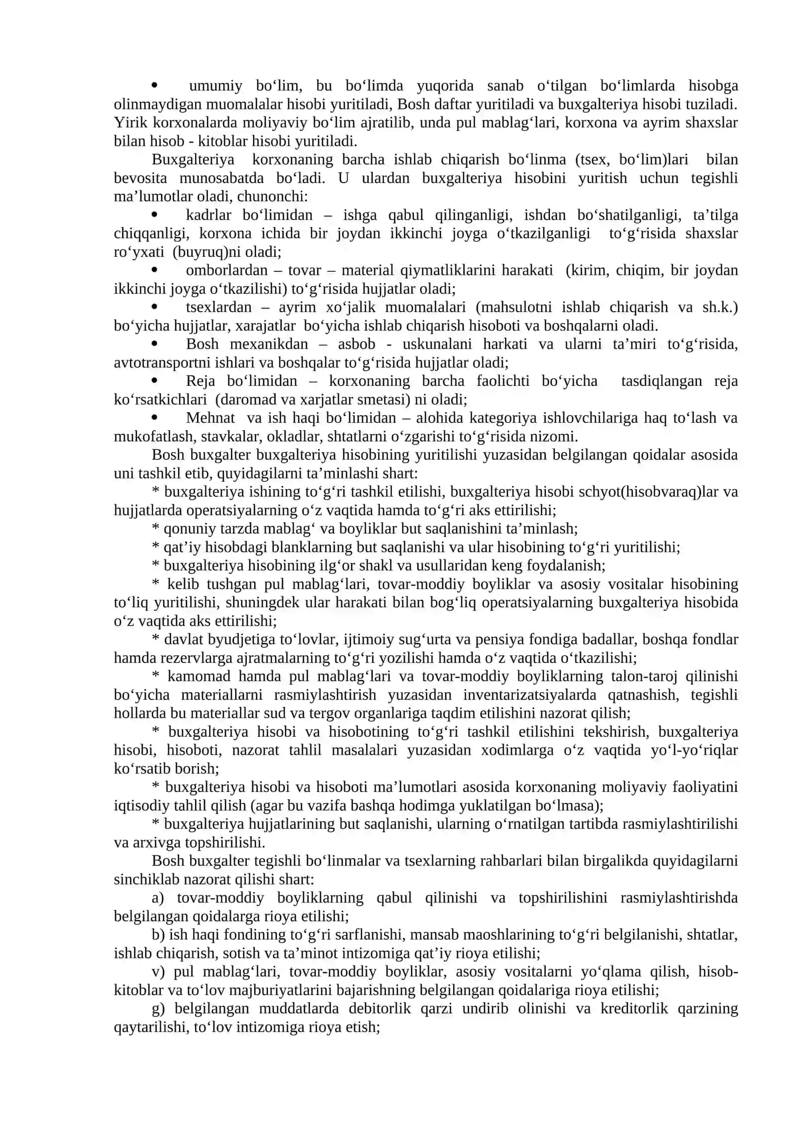 BUXGALTERIYA HISOBINI TASHKIL ETISH VA HISOB SIYOSATI 4