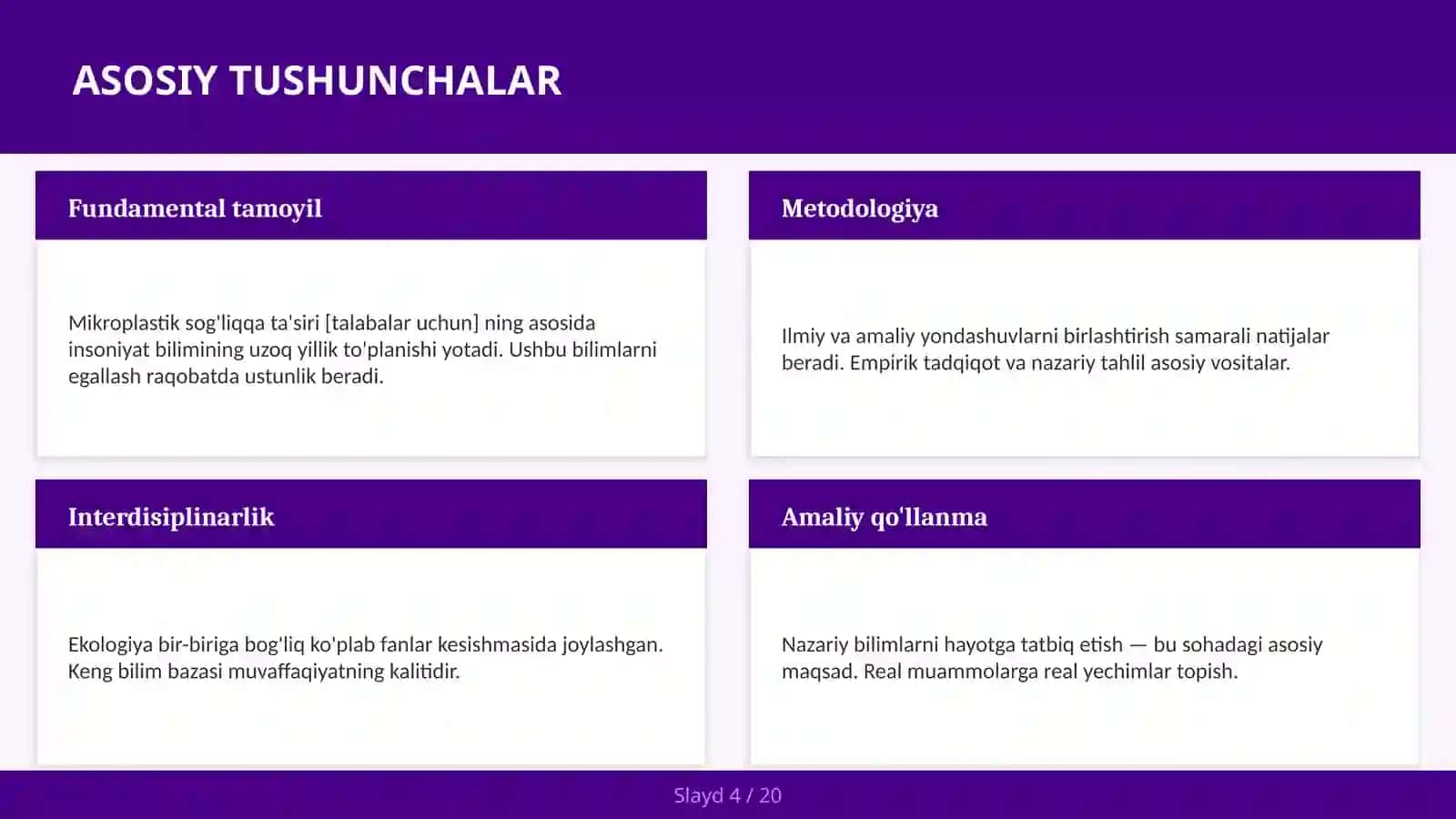 Mikroplastik sog'liqqa ta'siri [talabalar uchun] 4