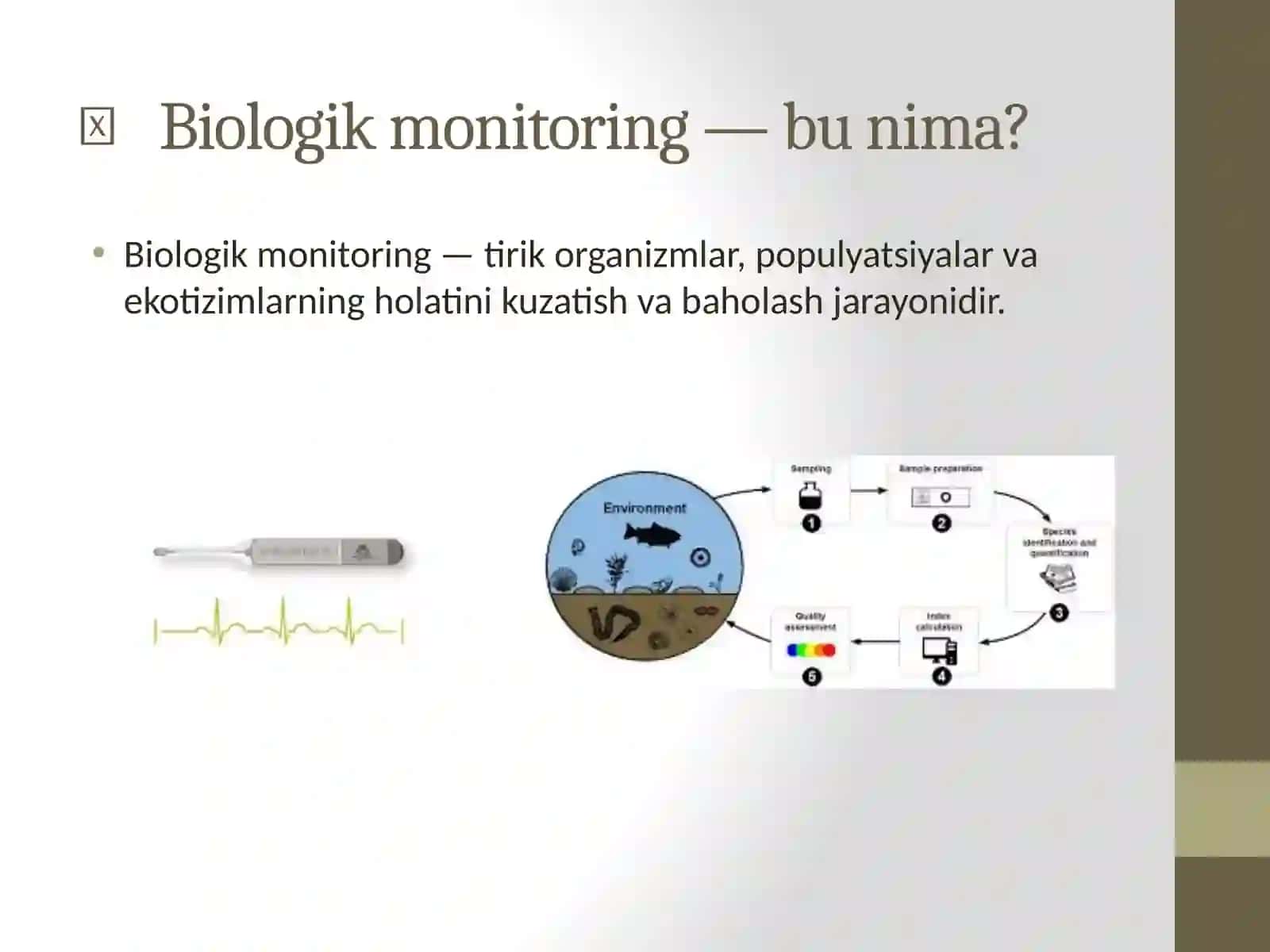 Ekologik va biologik monitoring haqida tushuncha 4