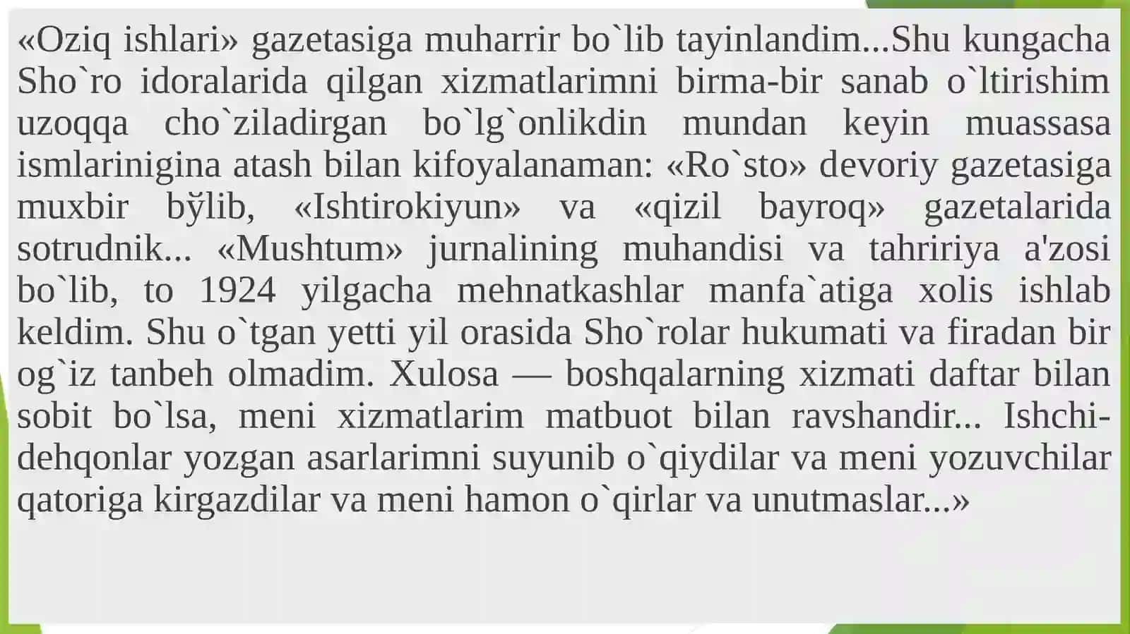 O`zbek adabiyoti 4