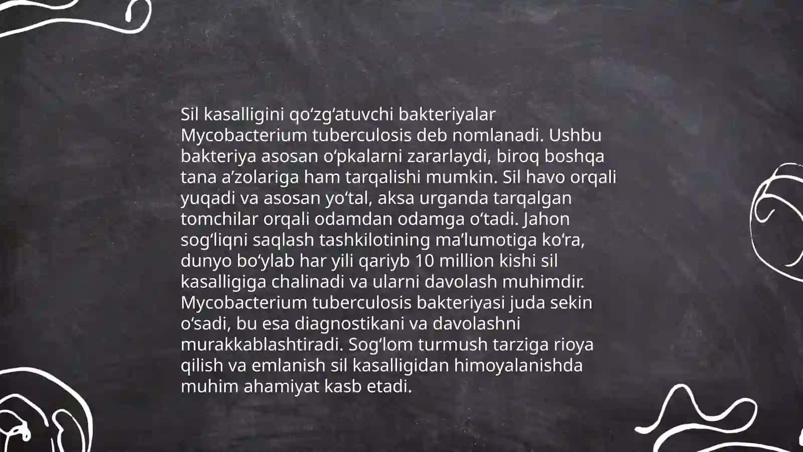 Sil kasalligi va uning tarqalishi 4