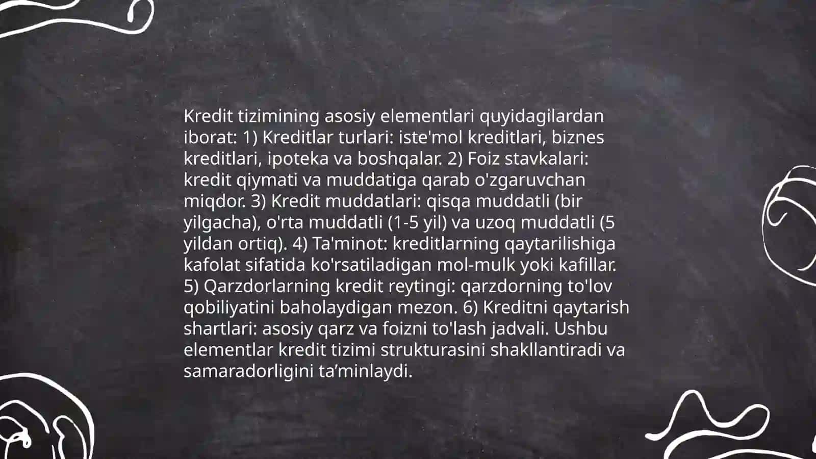 Pul muomalasi,kredit tizimi va banklar 4