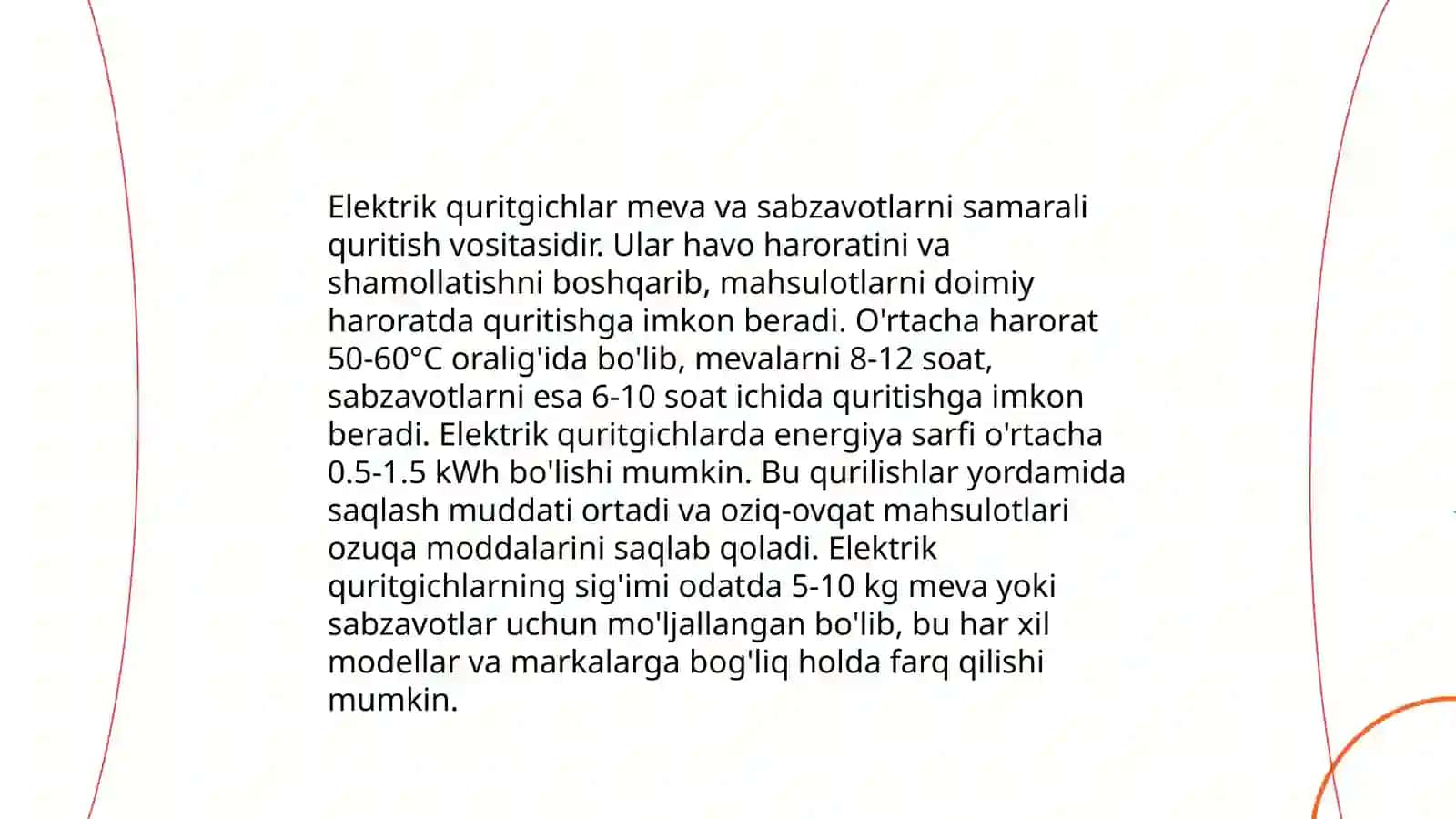 Meva sabzavot va uzum maxsulotlarni uch xil usulda quritish 4
