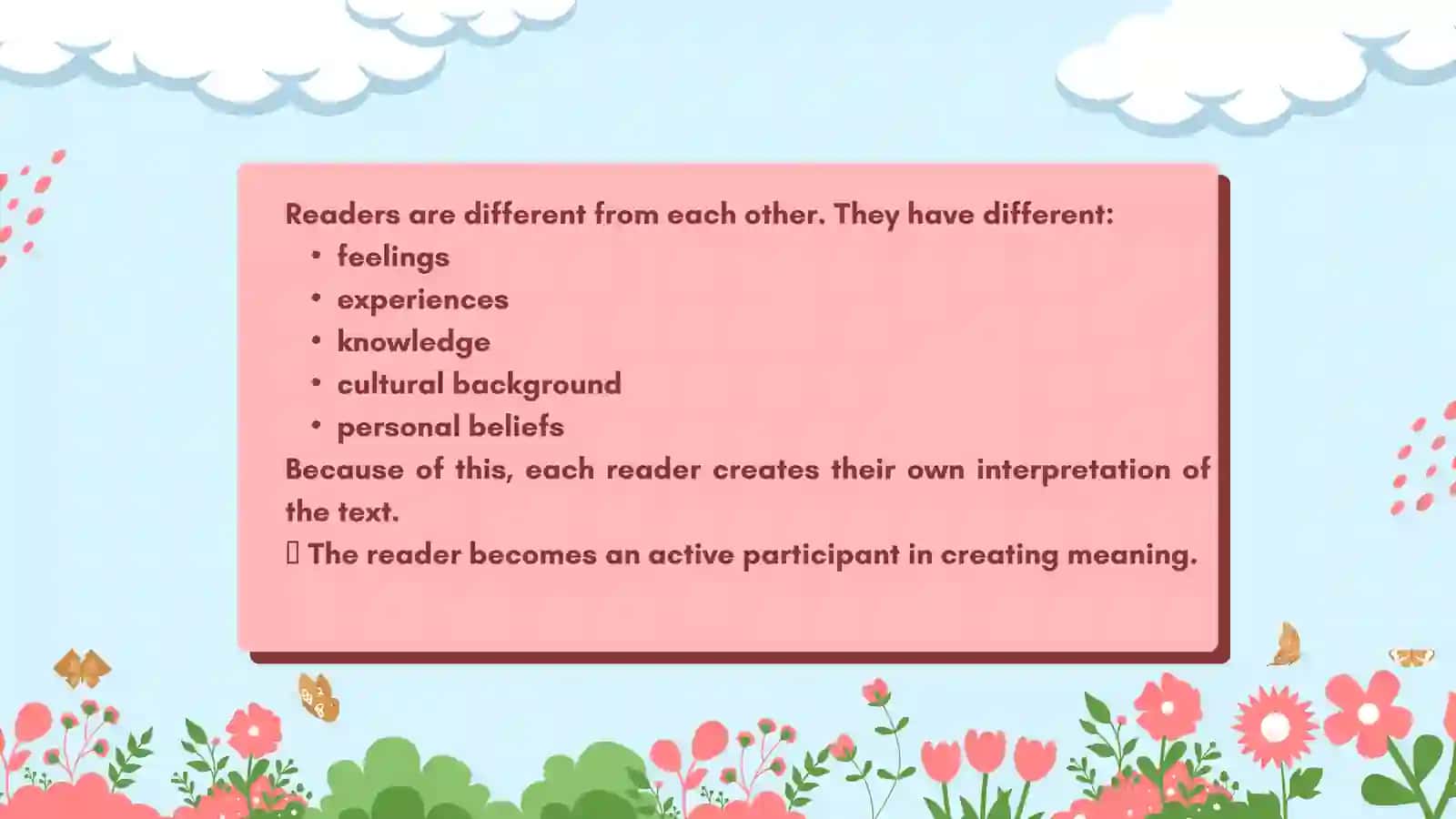 Close reading 4