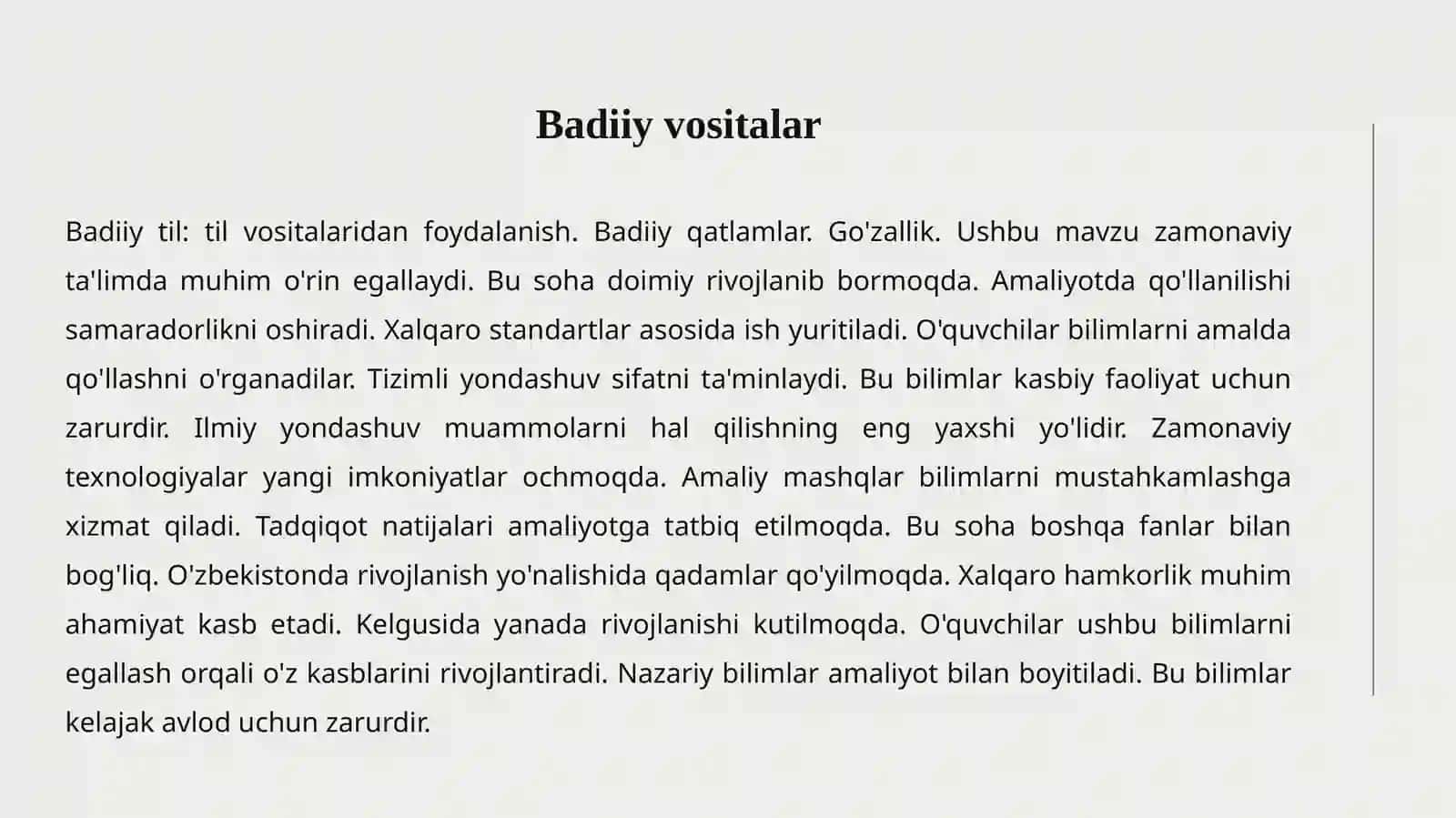 Badiiy uslub 4
