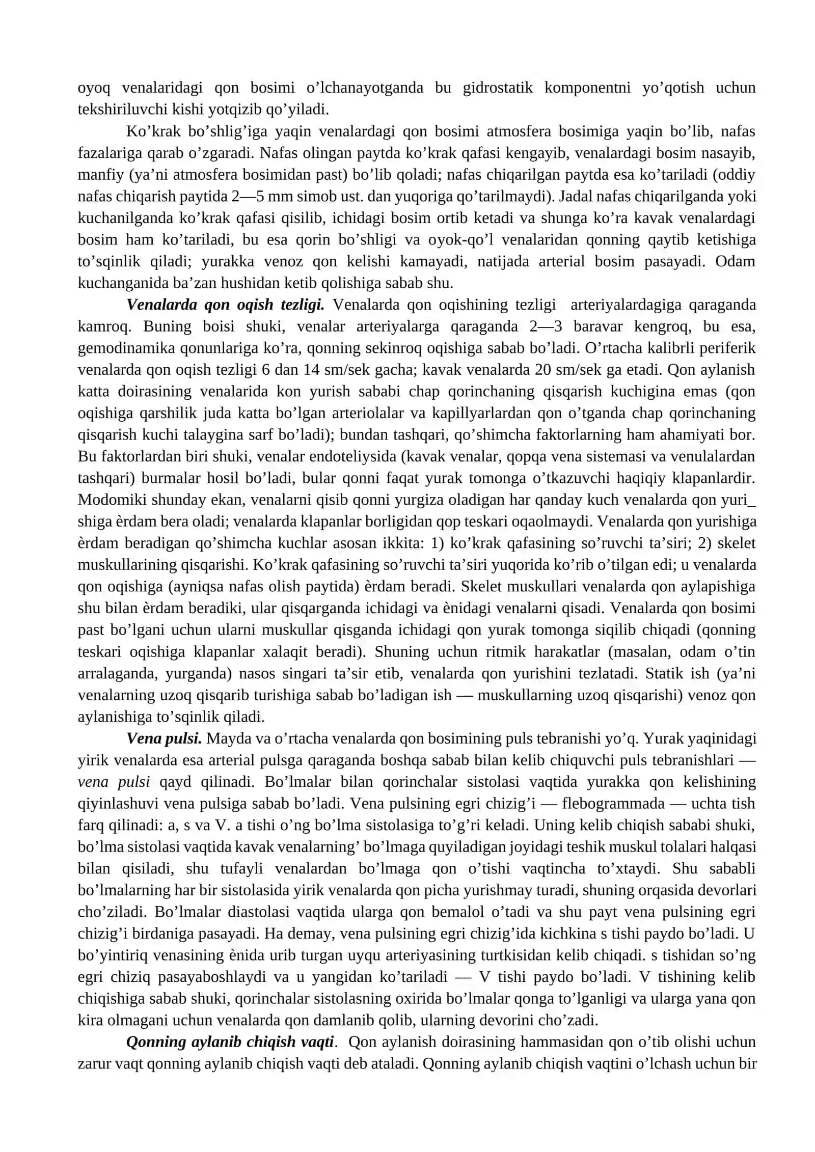Qon – tomir tizimi fiziologiyasi 4