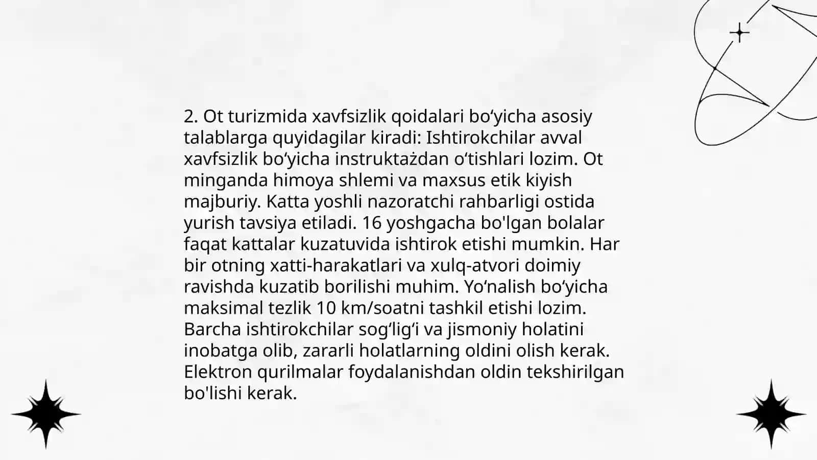 Ot turizmi tarixi 4