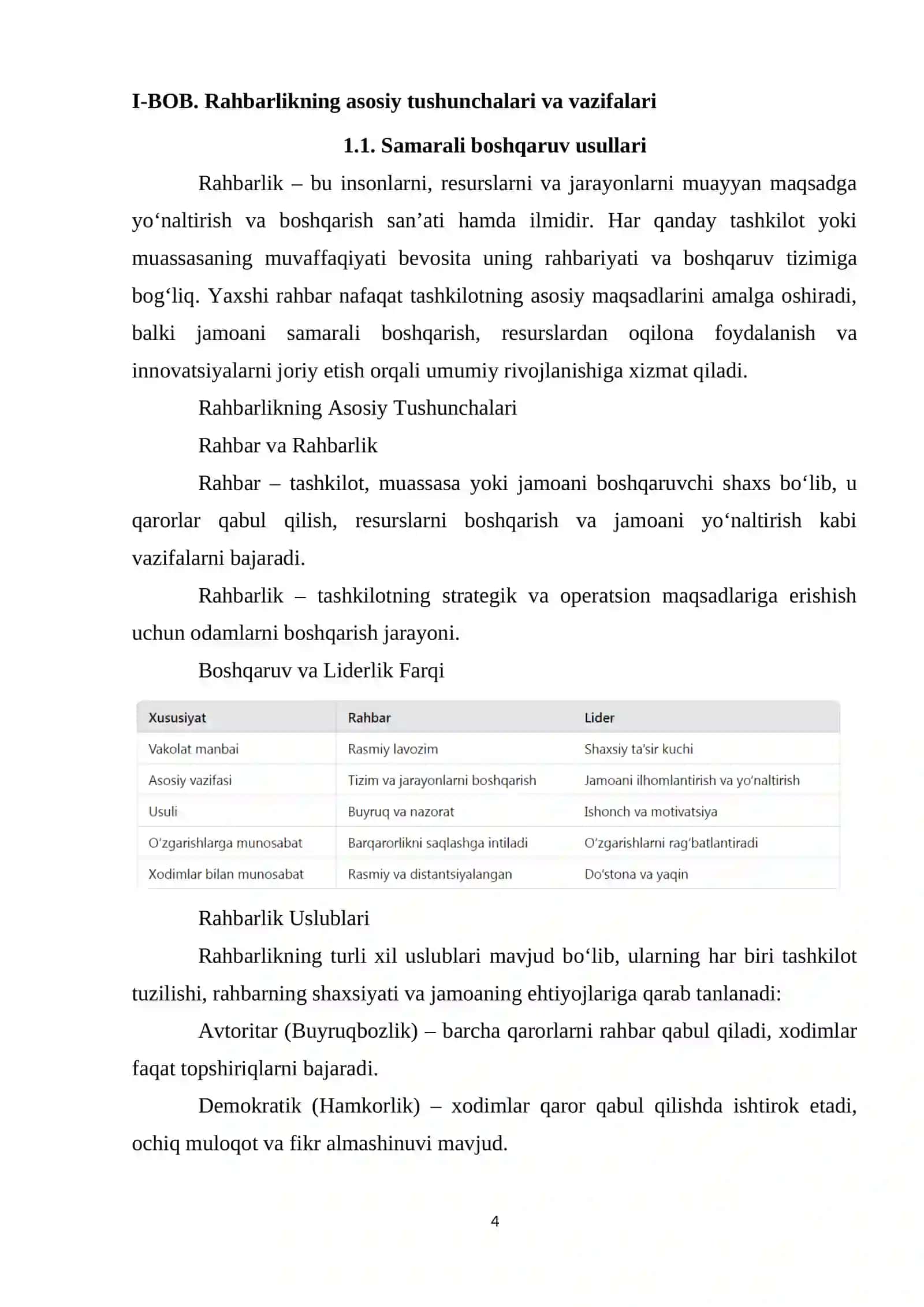 Mtt tashkilotlarida raxbarlik 4