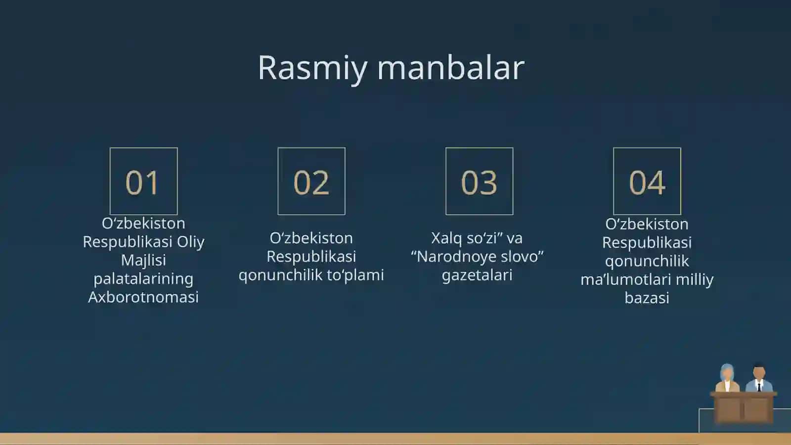 Yuridik hujjatlarni rasmiy e’lon qiish tartibi 4