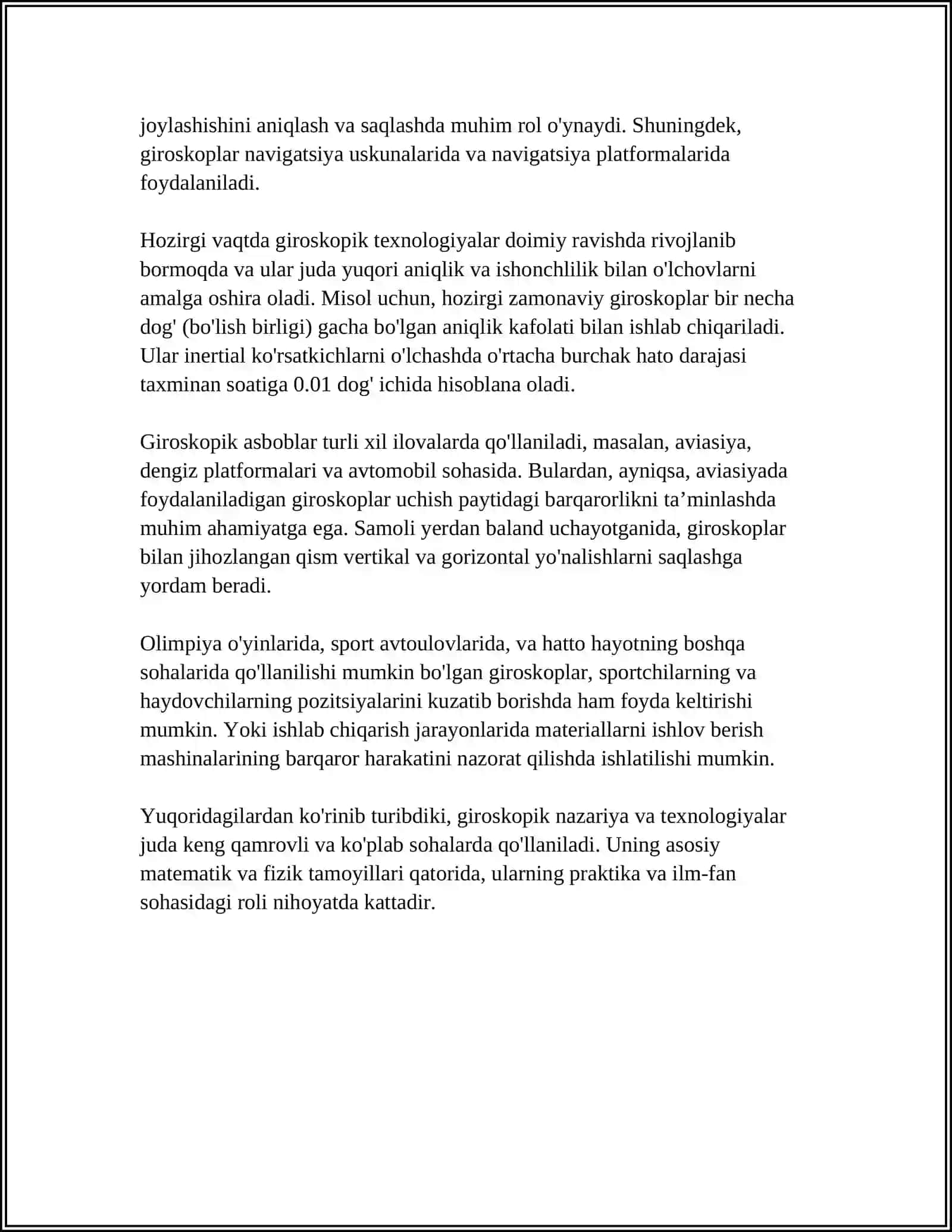 GIROSKOPLAR 4