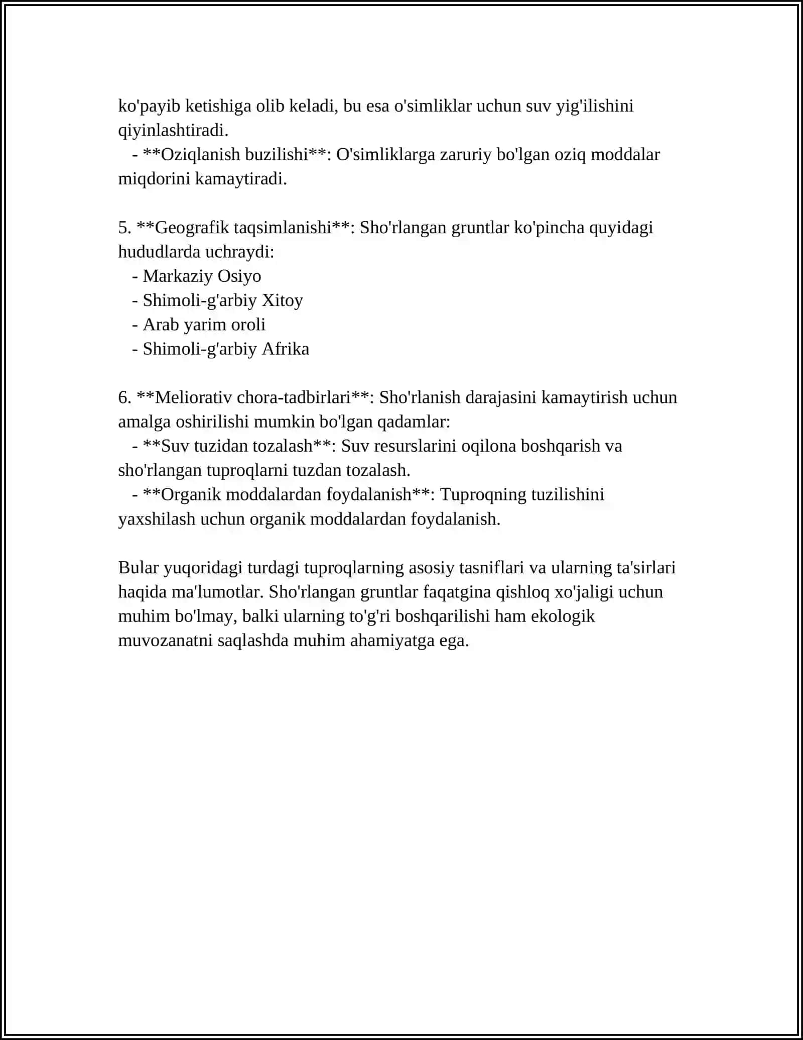 SHO'RLANGAN GRUNTLAR VA SHO'RQOQ GRUNTLARDAN YO'L POYINI QURISH TEXNOLOGIK JARAYONLAR VA ULARNI UZIGA XOS TOMONLARI 4