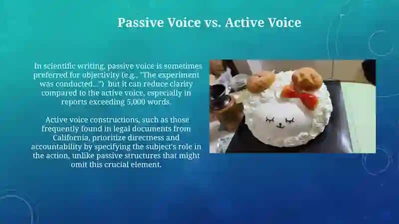 Passive voice 4