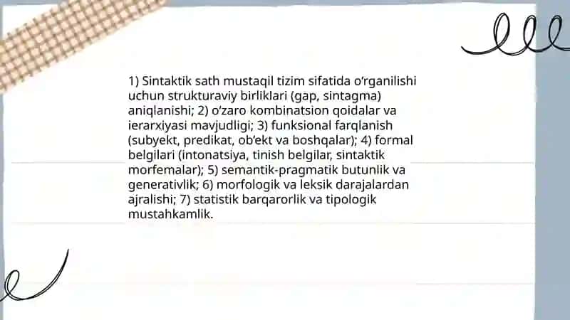 Sintaktik sath 4