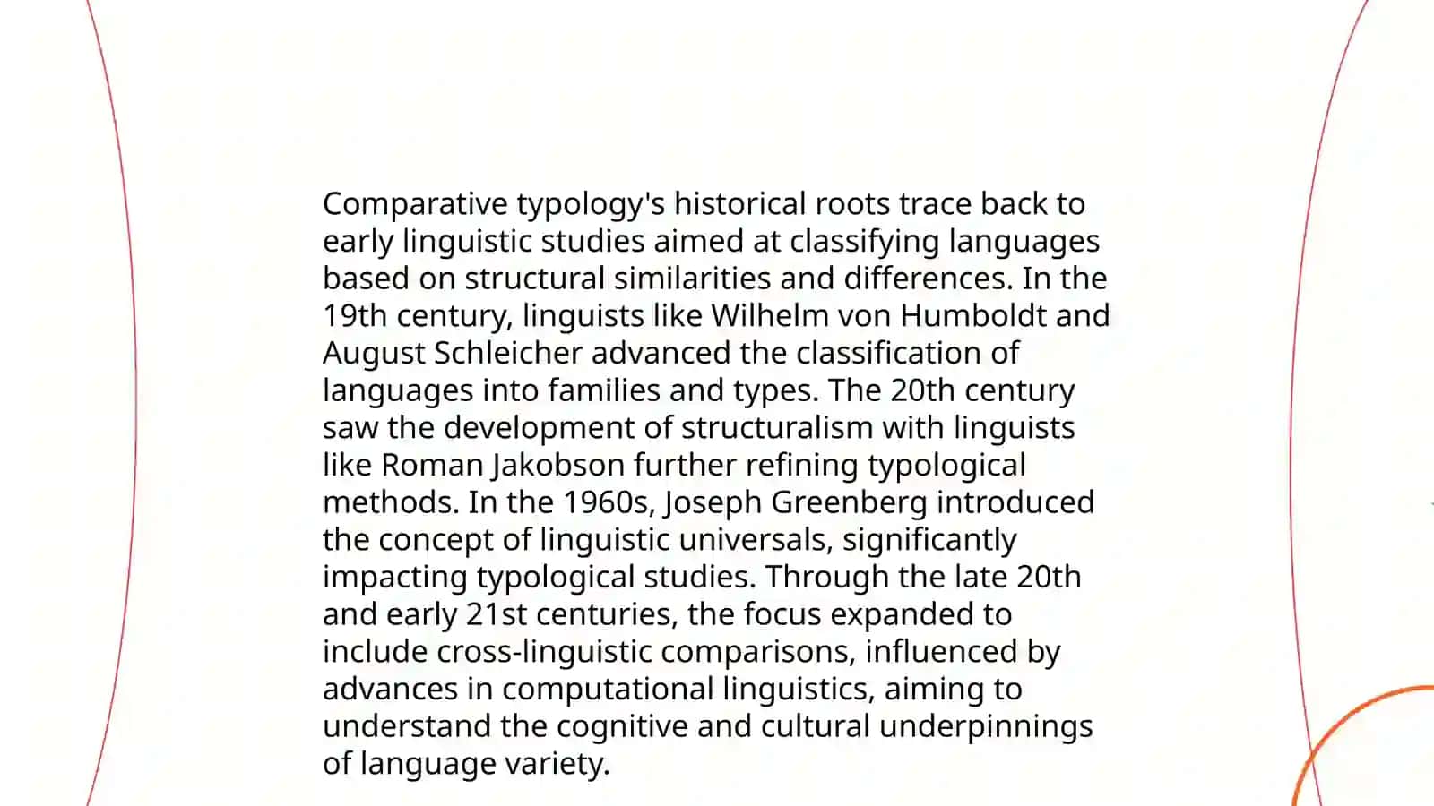 Comparative typology as a branch of Linguistics: subject matter, tasks, types and approaches 4