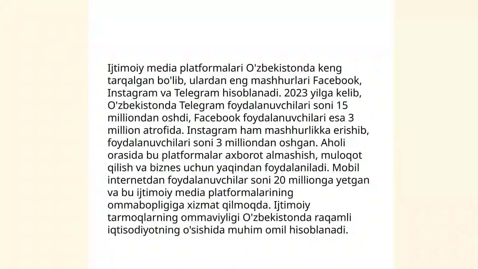 Ijtimoiy media shakllari 4