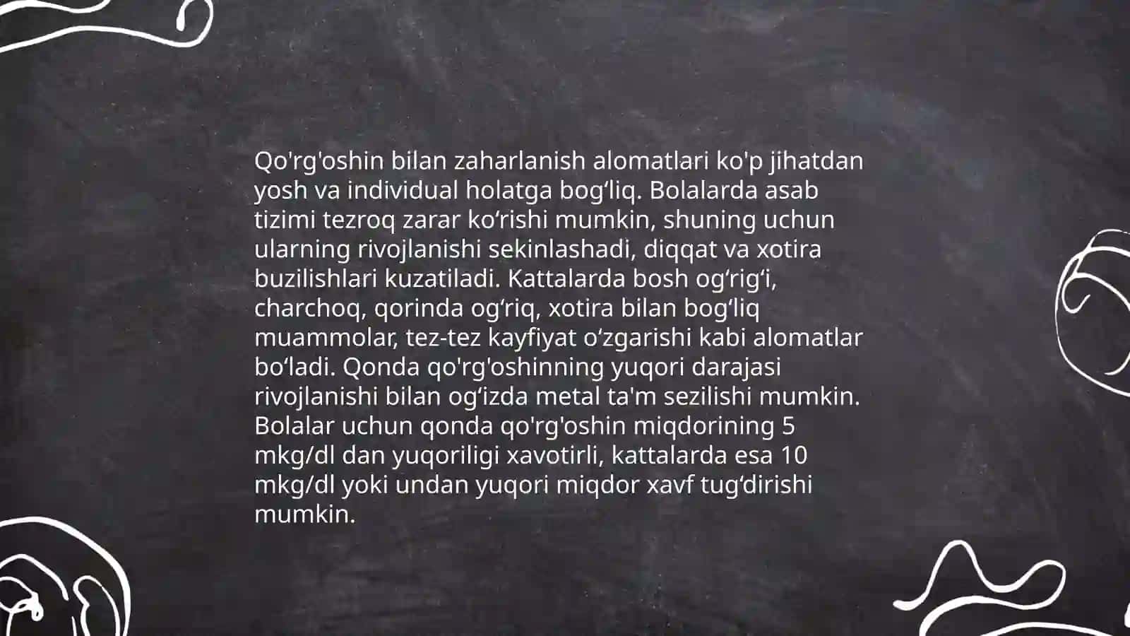 Og'ir metal tuzlar bilan zaxarlanishlar 4