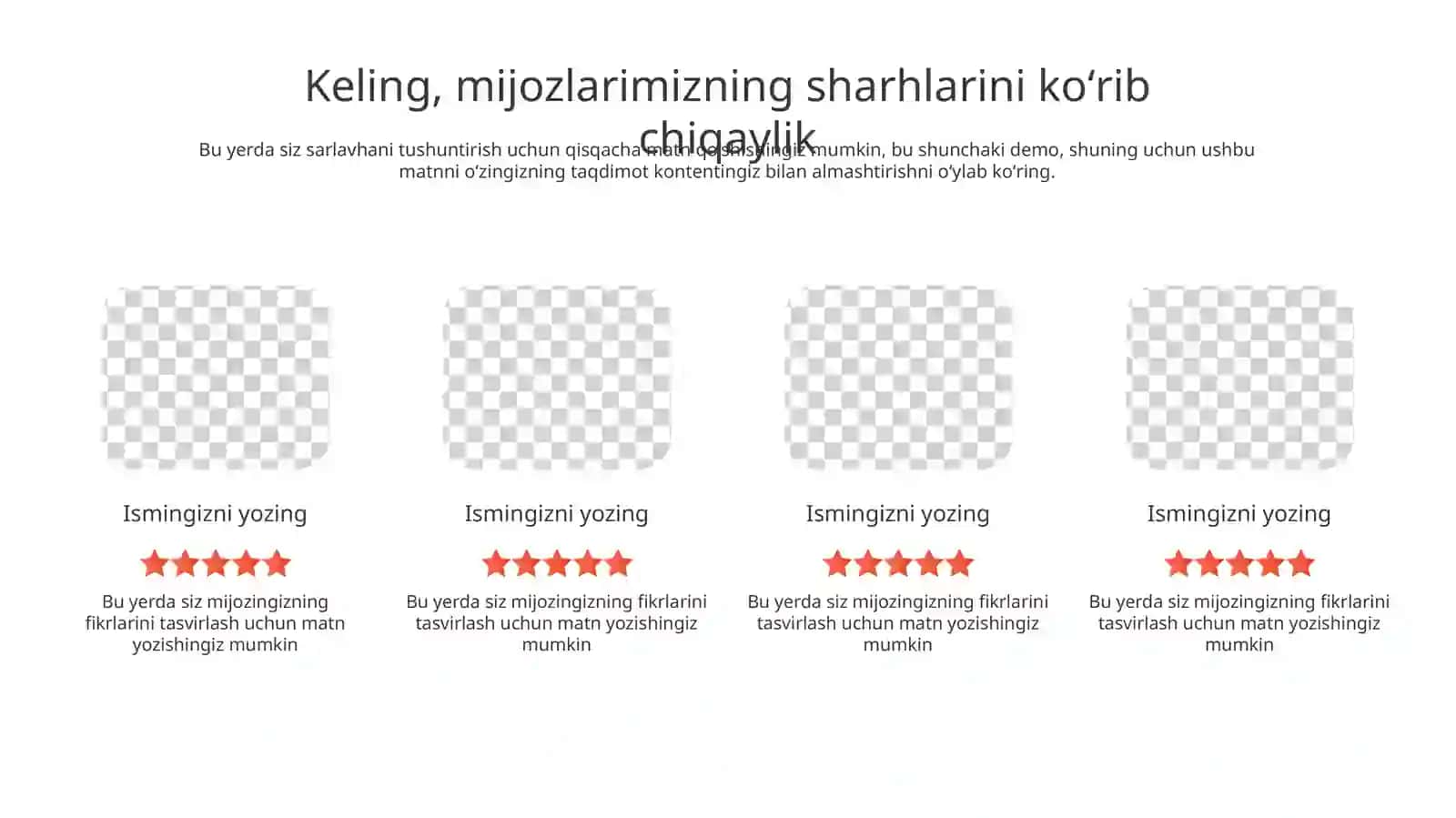 Client Feedback Taqdimoti (11 Slayd) 4
