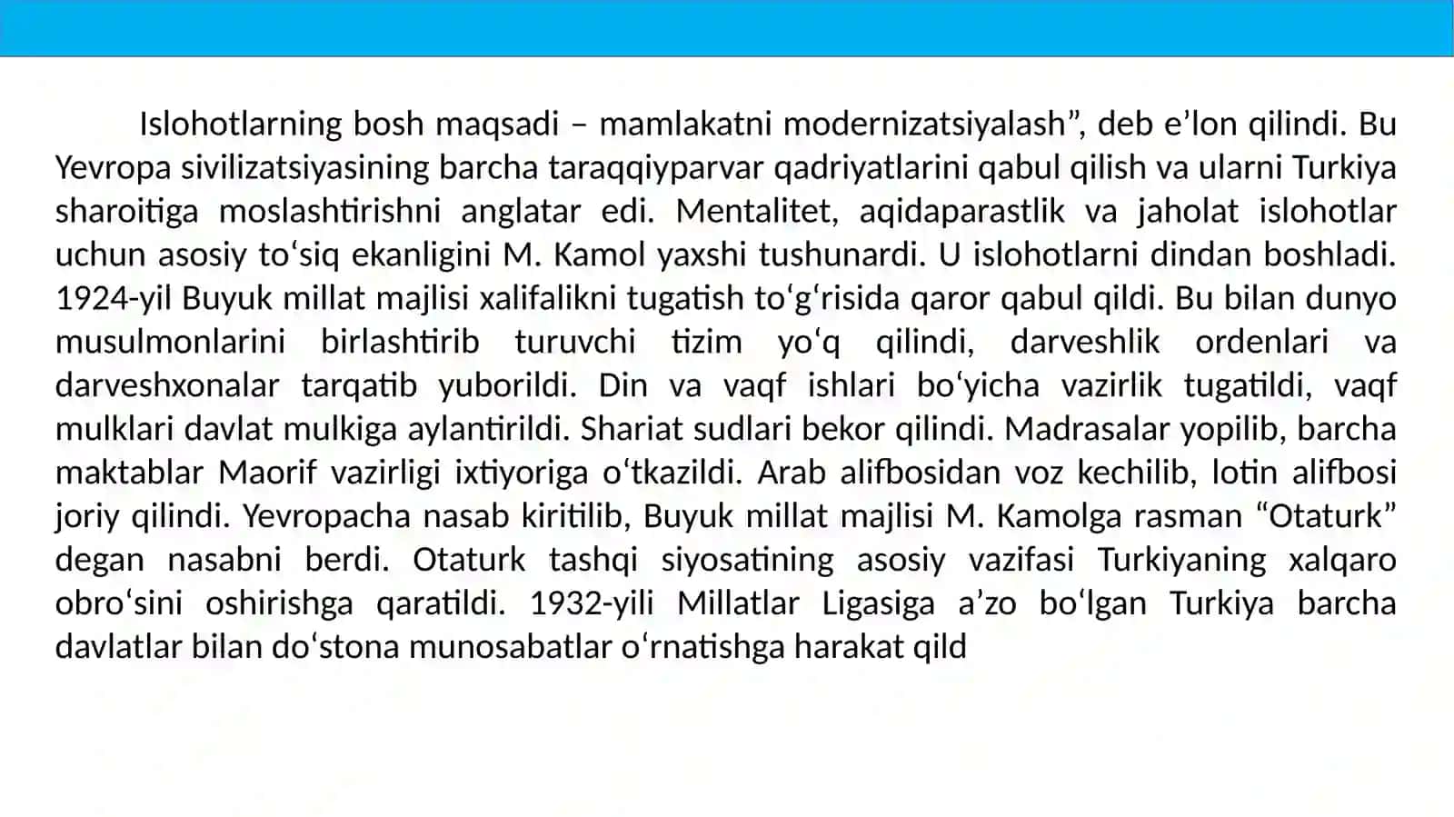 12-mavzu: Osiyomamlakatlari damustaqillik va taraqqiyot muammolari 4