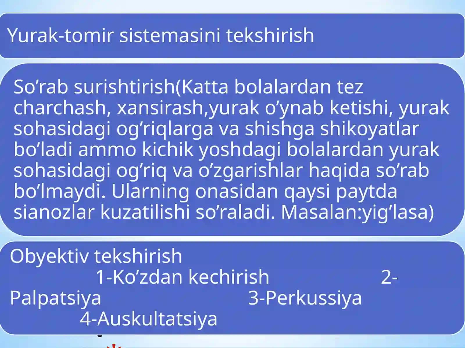 Bolalarda Yurak Qonuniversalari Anatomik Fiziologik Xususiyatlari 4