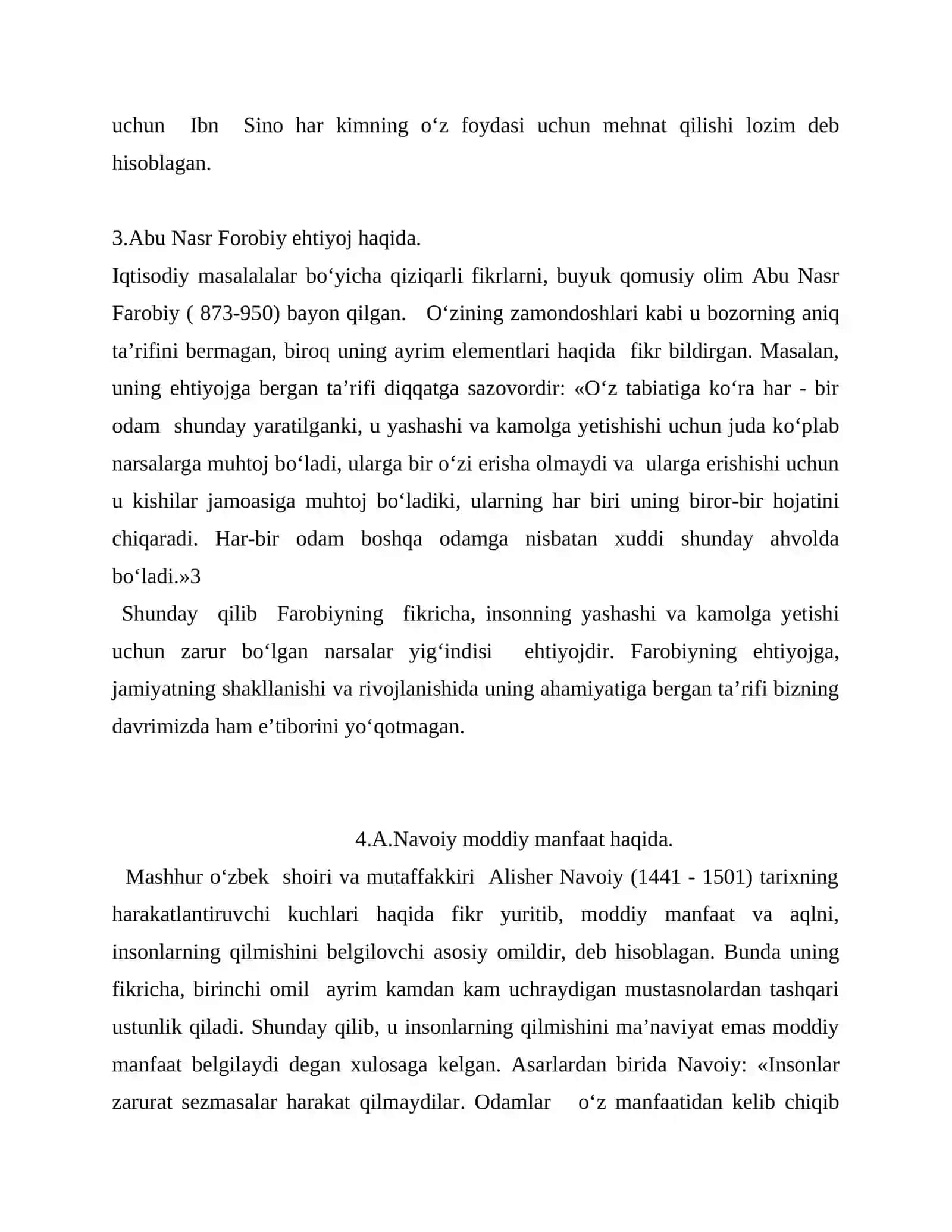 Sharq mutafakkirlarining iqtisodiy ta’limoti 4