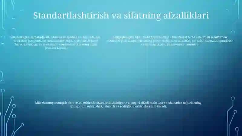 Standartlashtirish Va Sifat 4