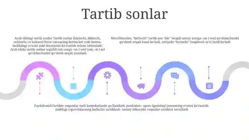 Arab Tilida Son Kategoriyasi 4