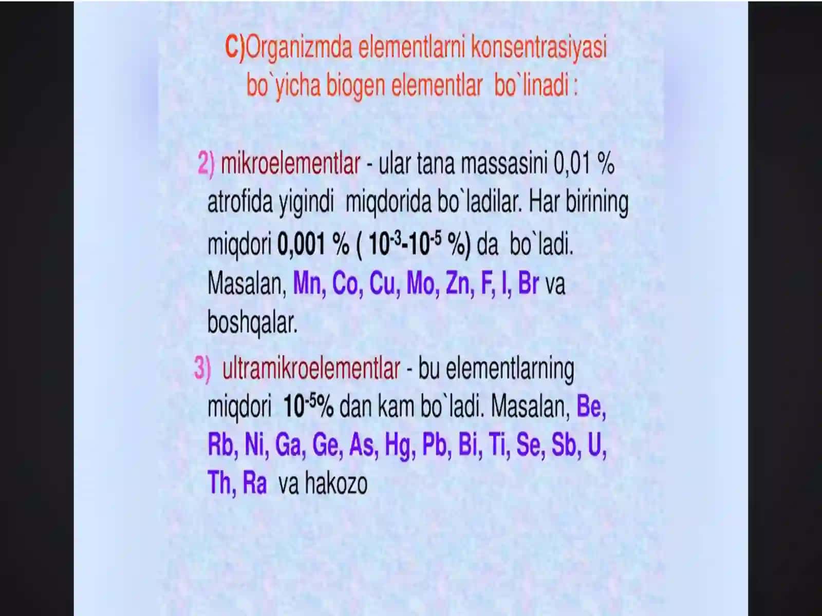 Biogen elementlar 4