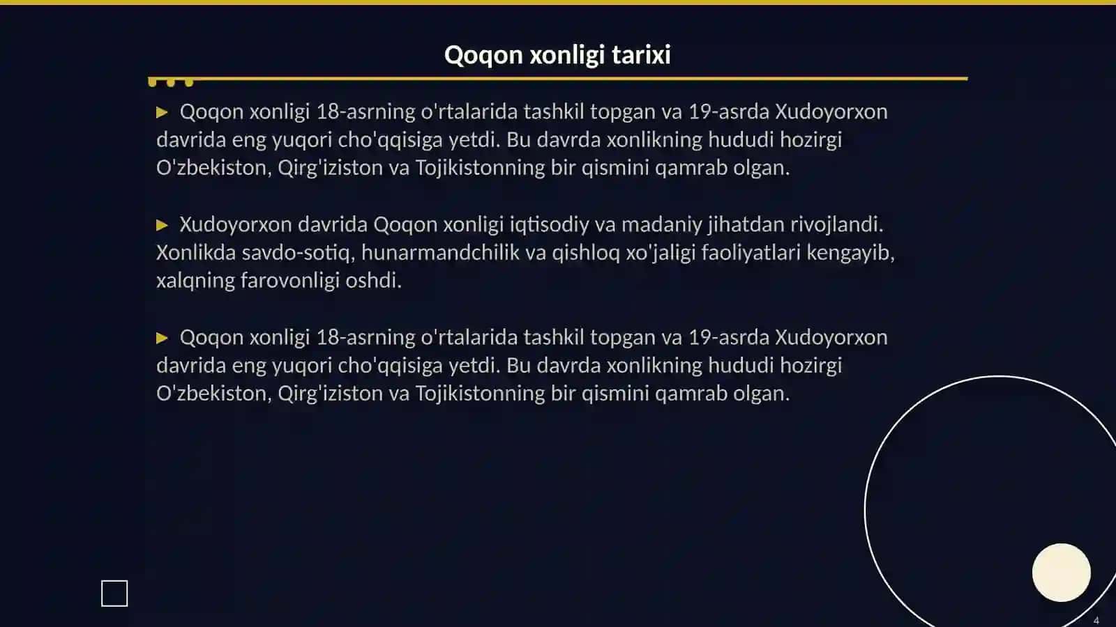 Xudoyorxon qoqon xoni 4