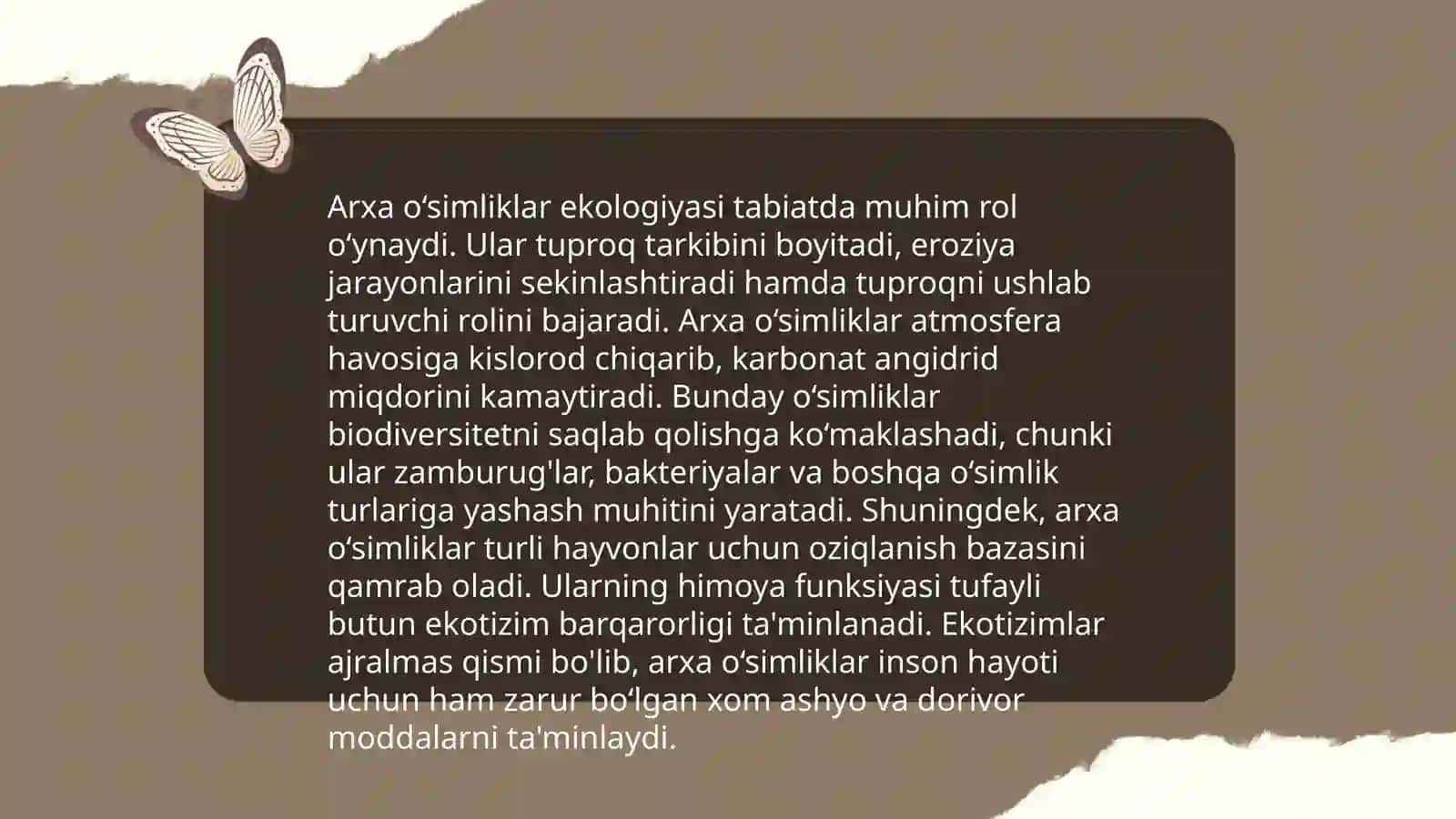 Archa turi va navlari 4