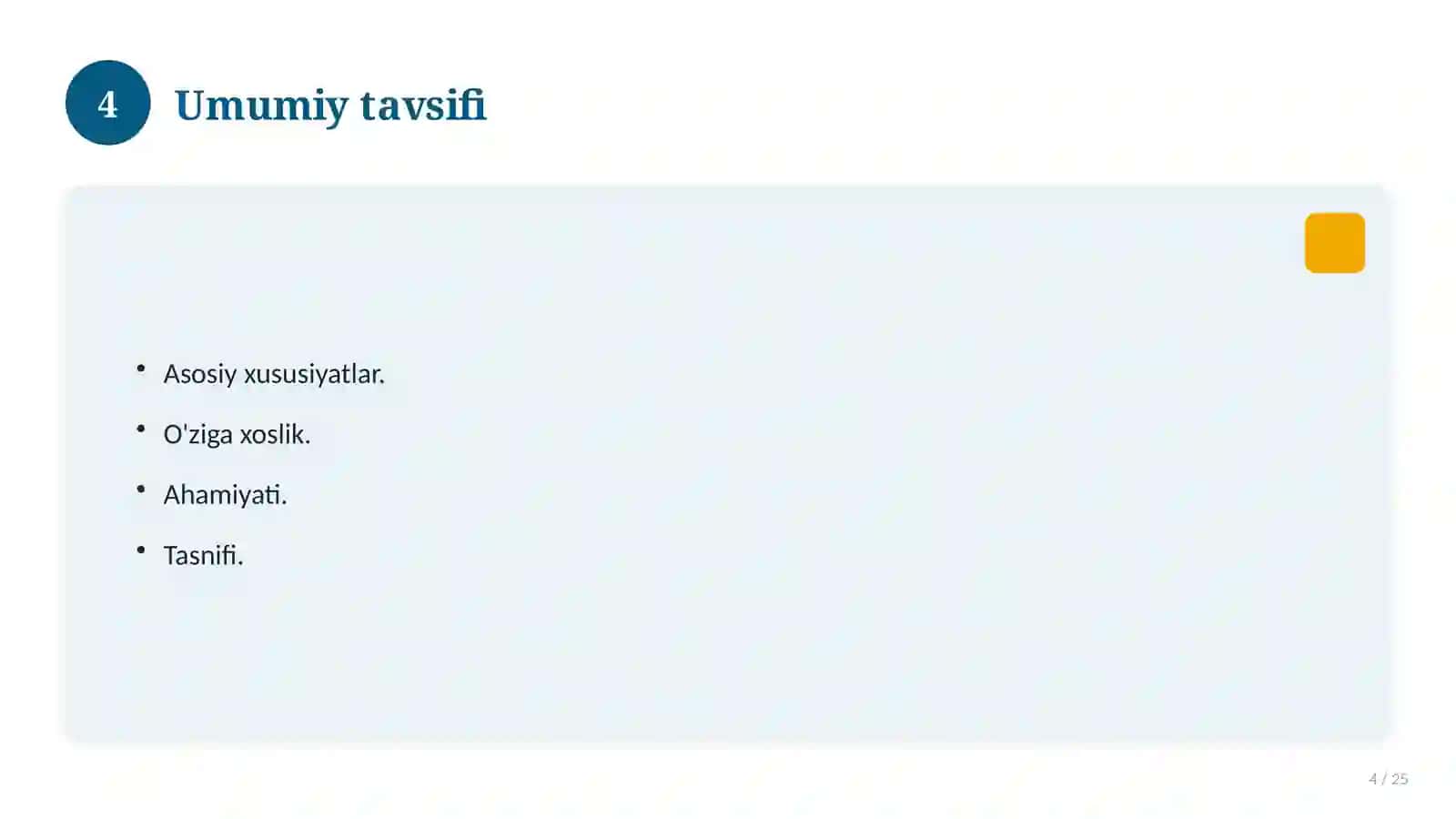 Geografiya fanidan 6-sinf loyiha ishi 4