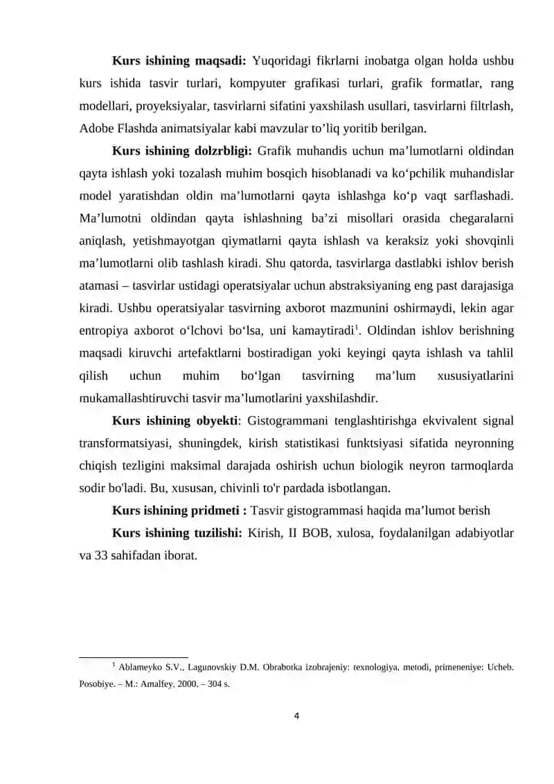 Tasvir gistogrammasi 4