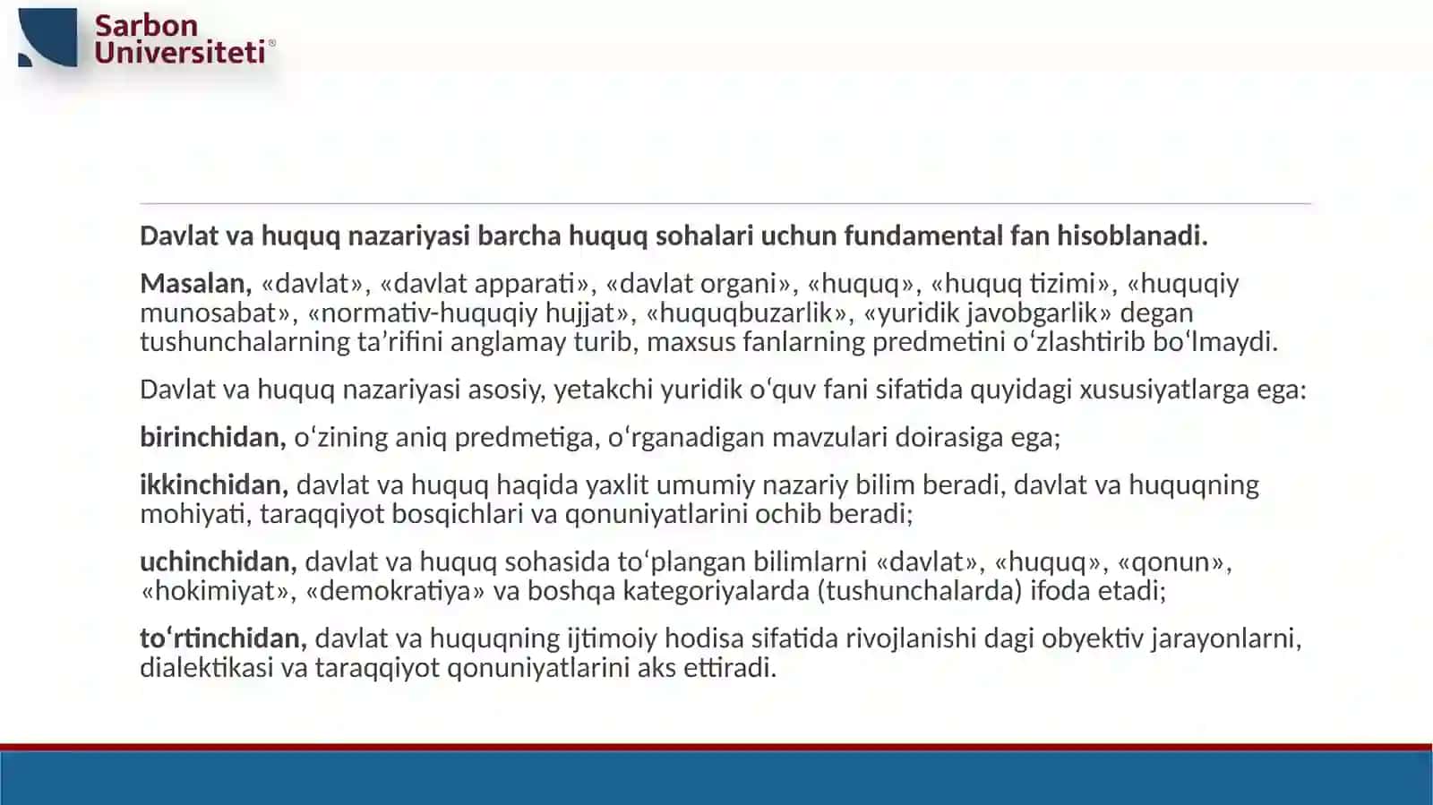 Davlat va huquq nazariyasining predmeti va metodlari 4