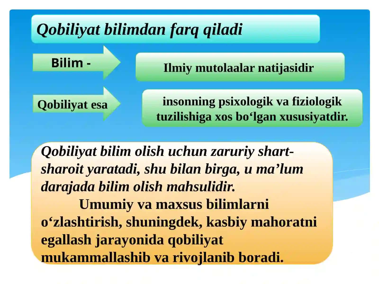 O’qituvchining kasbiga  xos  sifatlari va xislatlari 4