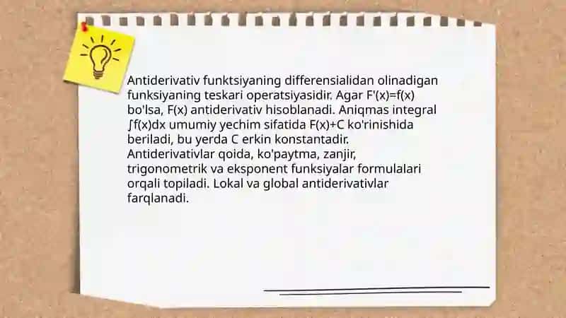 Aniqmas integral 4