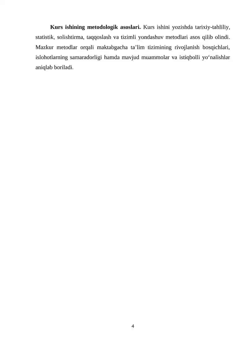 MAKTABGACHA TA'LIM MENEJMENTI 4