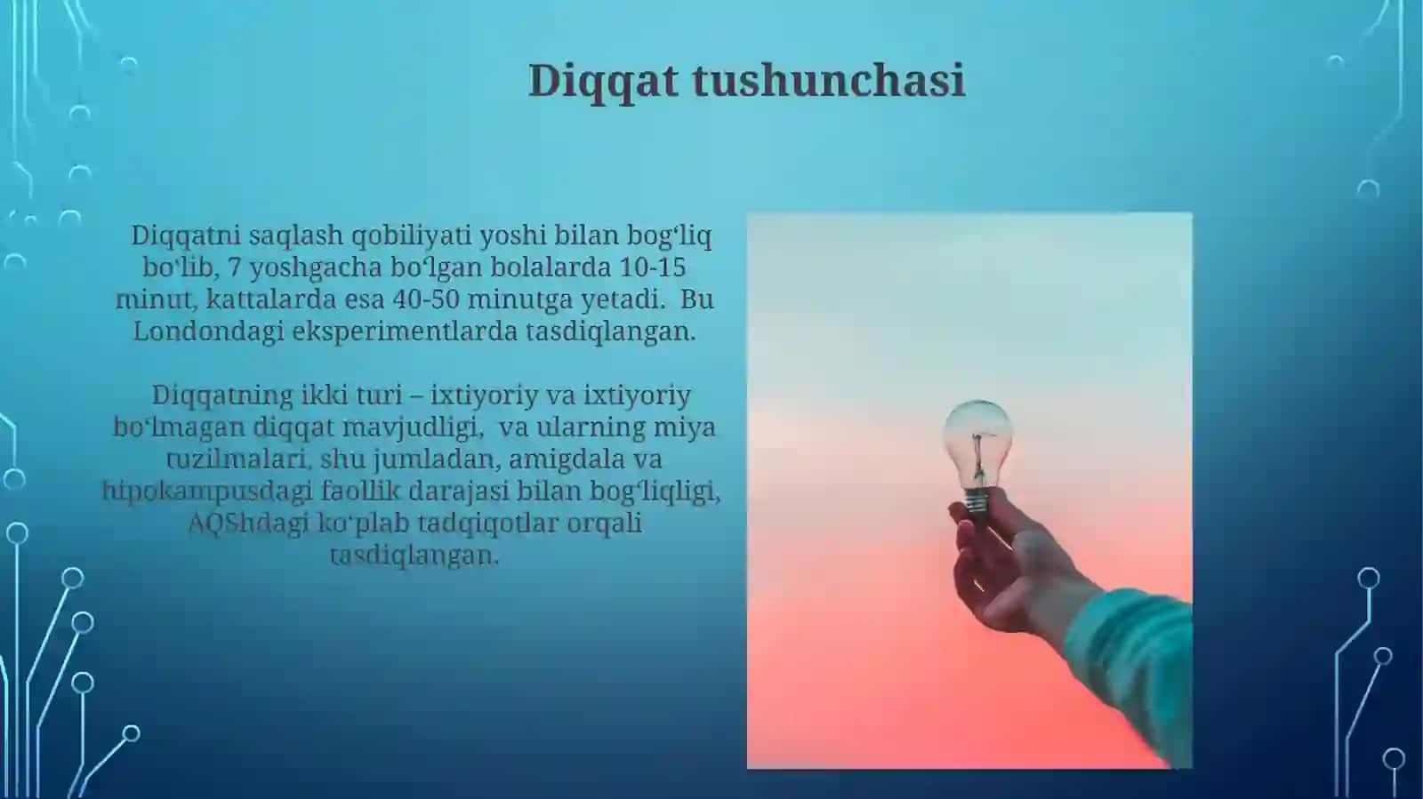 Diqqat tushunchasi 4