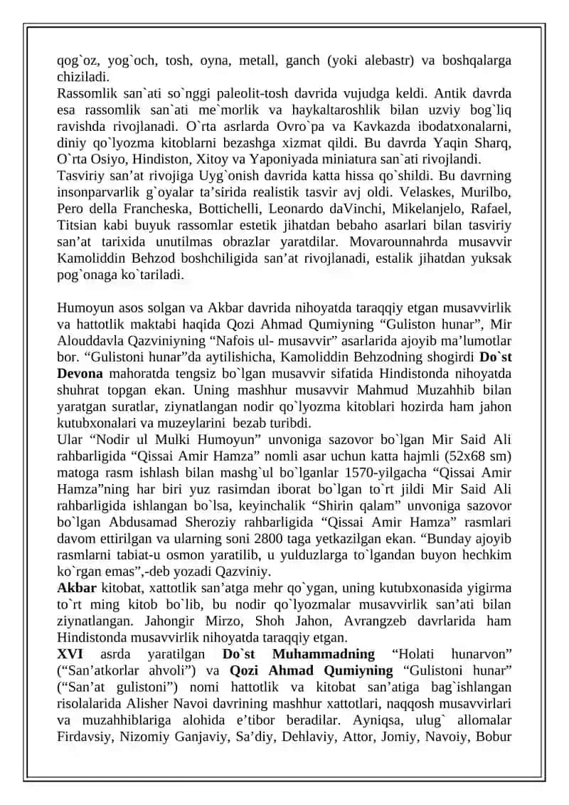 Kasblar haqida qisqa ma’lumotlar 4