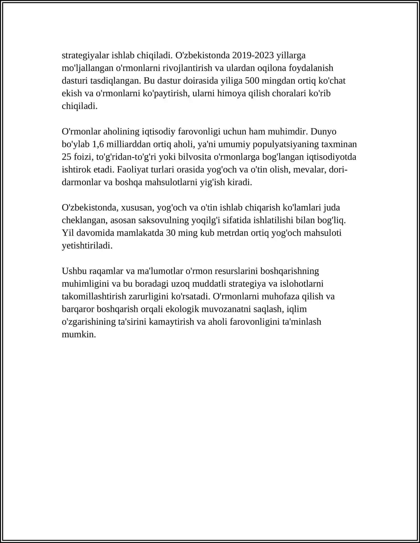 FORS TILIDA UNLI TOVISHLAR 4